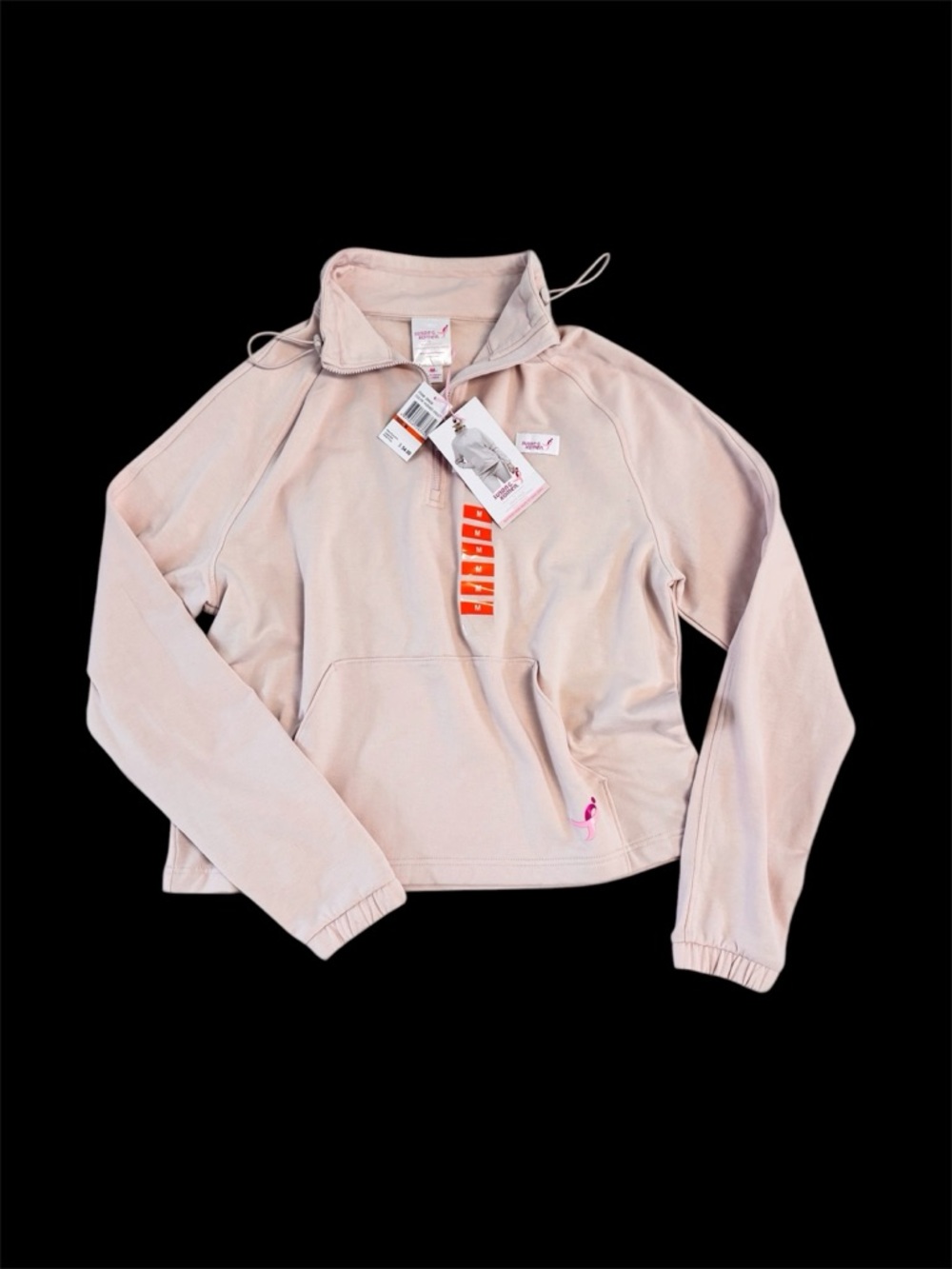 Susan G Komen Breast Cancer Awareness  1/4 Zip Sweatshirt NWT Medium